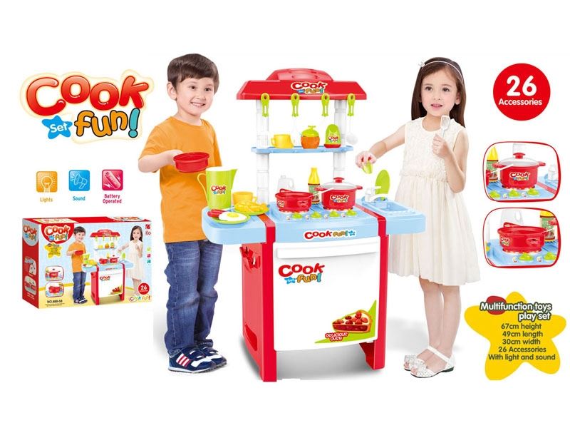KITCHEN SET W/LIGHT & SOUND - HP1086863