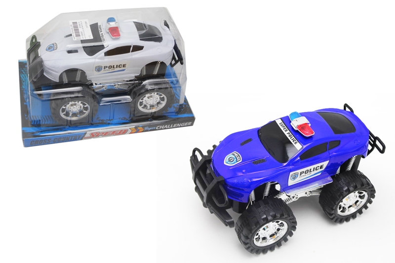 FRICTION POLICE CAR WHITE/BLUE - HP1086958