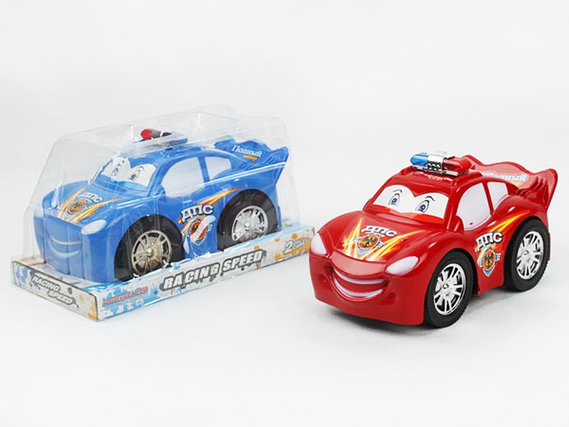 FRICTION POLICE CAR RED/BLUE - HP1086979