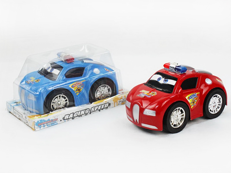 FRICTION POLICE CAR RED/BLUE - HP1086980