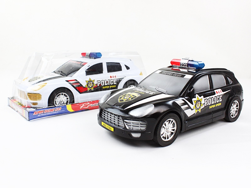 FRICTION POLICE CAR BLACK/WHITE - HP1086983