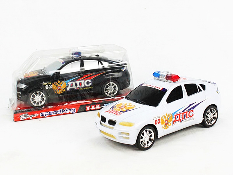 FRICTION POLICE CAR BLACK/WHITE - HP1086984