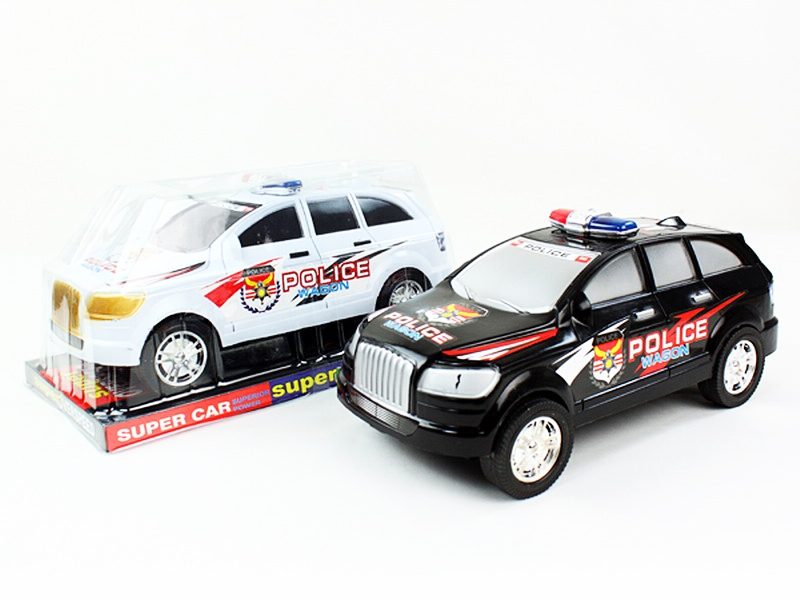 FRICTION POLICE CAR BLACK/WHITE - HP1086985