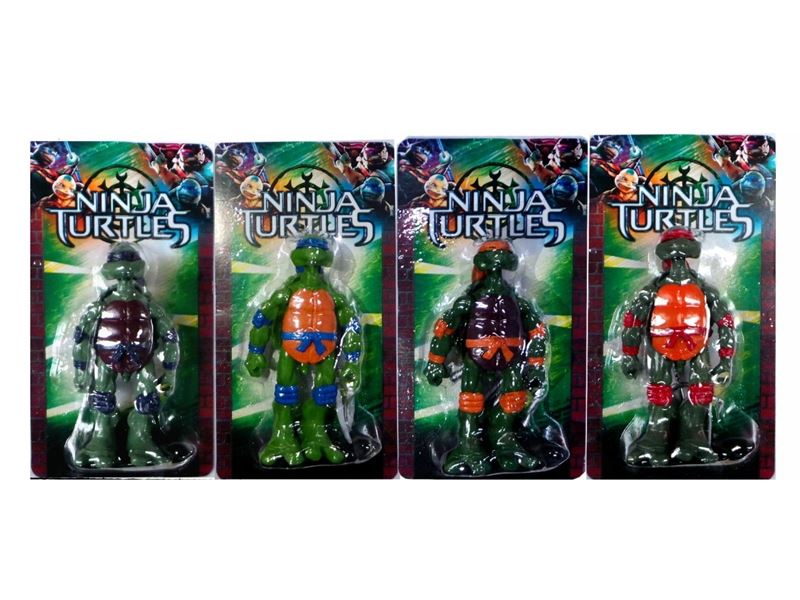 Teenage mutant ninja turtles action figures 4ASST - HP1087051