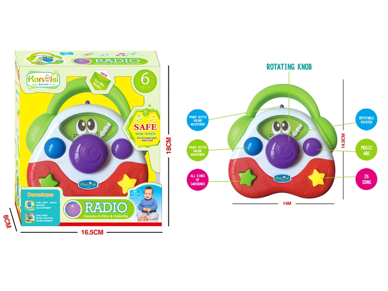 BABY RADIO W/MUSIC - HP1087177