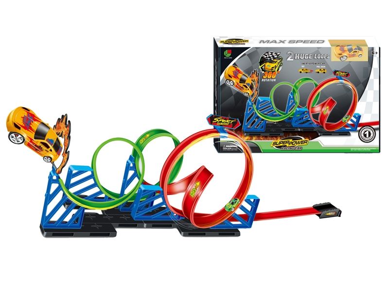 PULL BACK RAIL CAR W/1 CAR - HP1087362