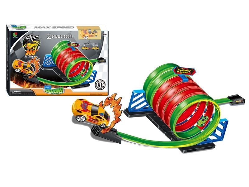 PULL BACK RAIL CAR W/1 CAR - HP1087363