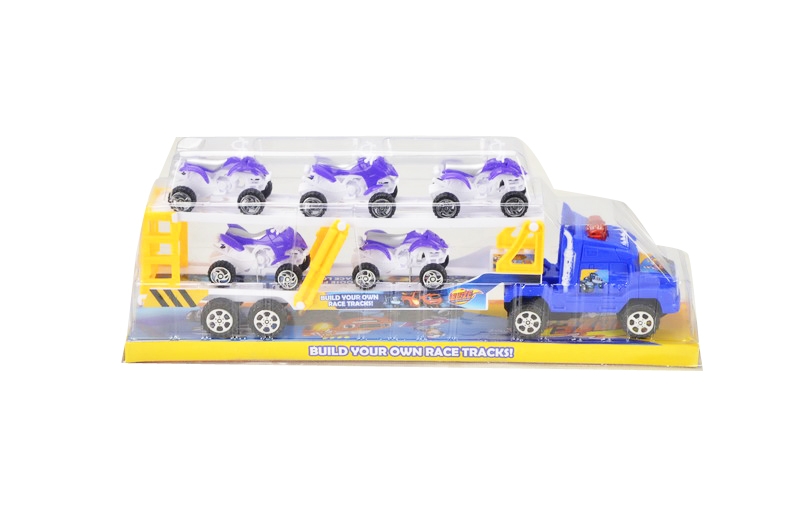 FRICTION CAR W/5 SAND MOTORCYCLE & LIGHT & MUSIC - HP1087405