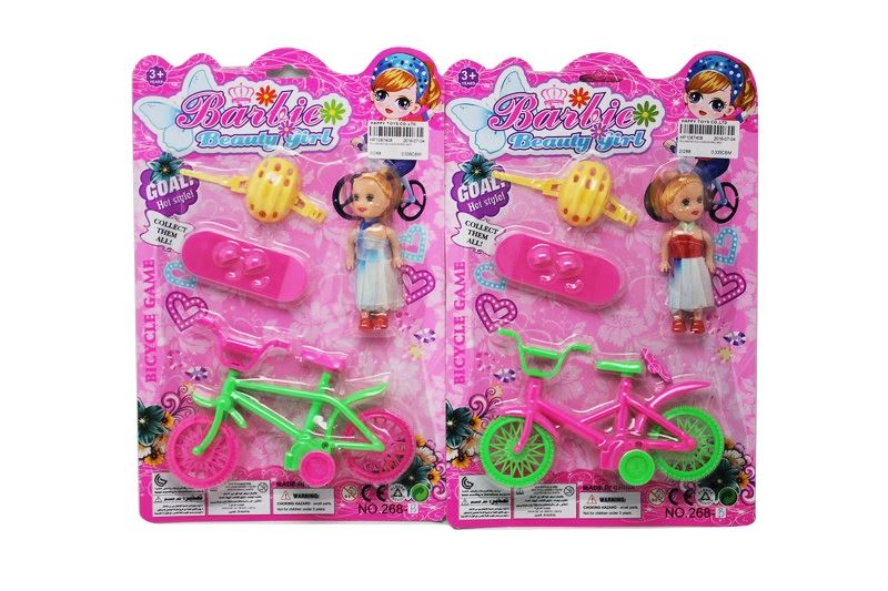 PULL BACK BICYCLE W/ACCESSORIES 2ASST - HP1087408