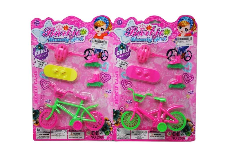 PULL BACK BICYCLE W/ACCESSORIES 2ASST - HP1087409