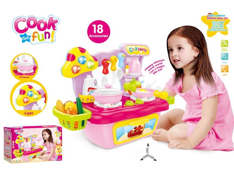 KITCHEN SET W/LIGHT & SOUND - HP1087414