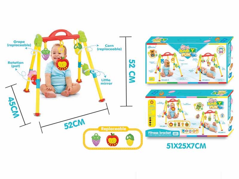 BABY FITNESS FRAME W/LIGHT & MUSIC - HP1087500