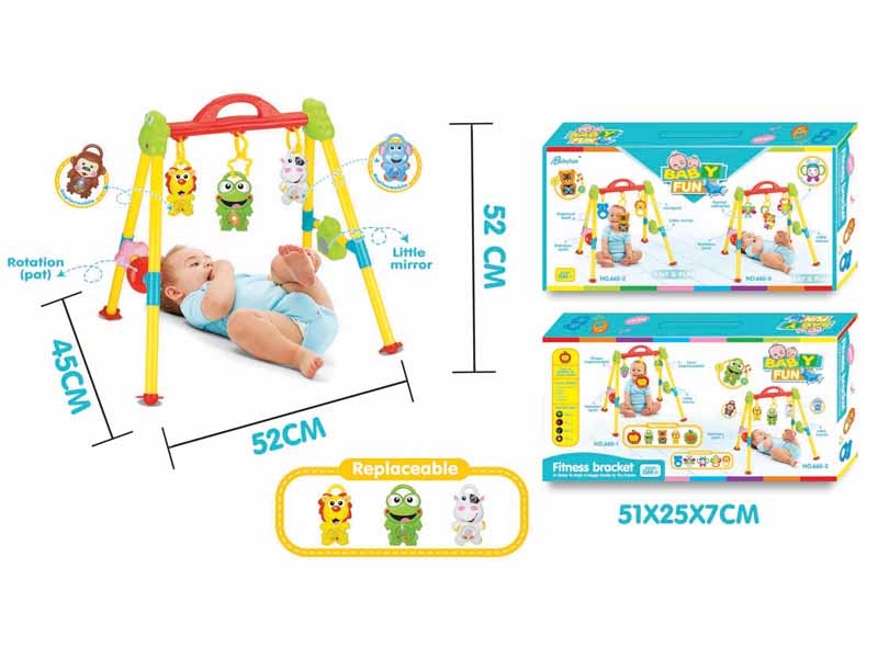 BABY FITNESS FRAME W/LIGHT & MUSIC - HP1087501