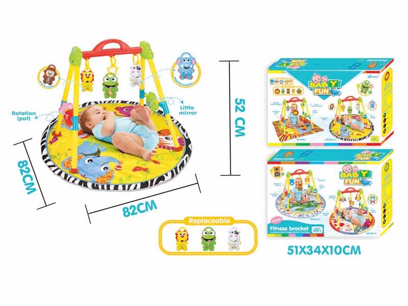 BABY BLANKET & BABY FITNESS FRAME  W/LIGHT & MUSIC - HP1087505