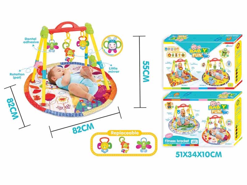 BABY BLANKET & BABY FITNESS FRAME  W/LIGHT & MUSIC - HP1087507