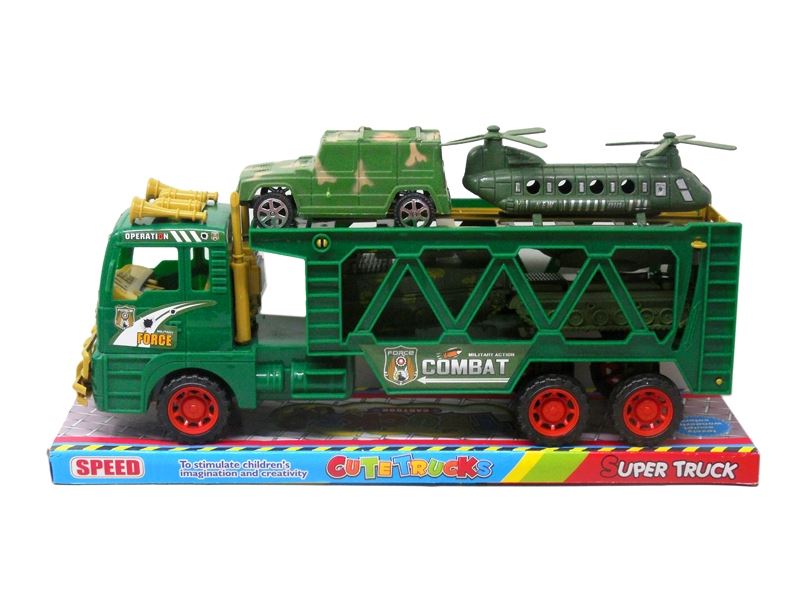 FRICTION TRUCK W/3PCS CAR - HP1087691