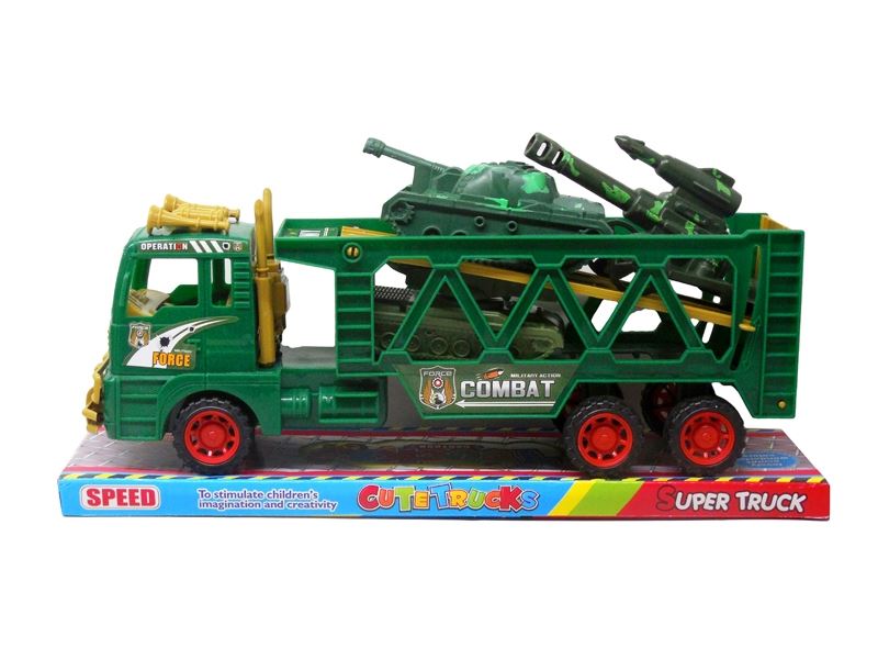 FRICTION TRUCK W/TANK & CANNON - HP1087692