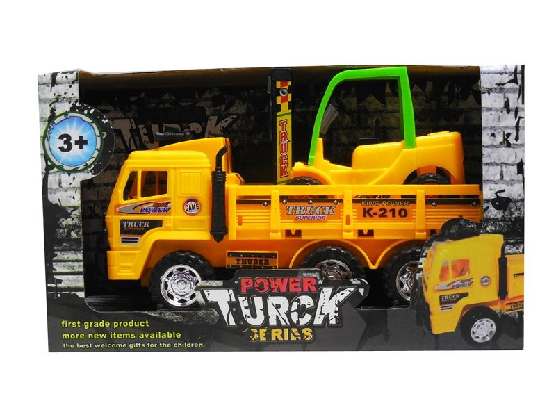 FRICTION CONSTRUCTION CAR W/FREE WAY CAR 2ASST - HP1087696