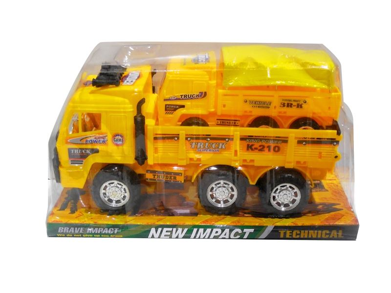 FRICTION CONSTRUCTION CAR W/FREE WAY CAR - HP1087706