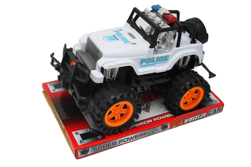 FRICTION POLICE CAR BLUE/WHITE - HP1087711