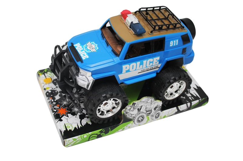 FRICTION POLICE CAR BLUE/WHITE - HP1087718