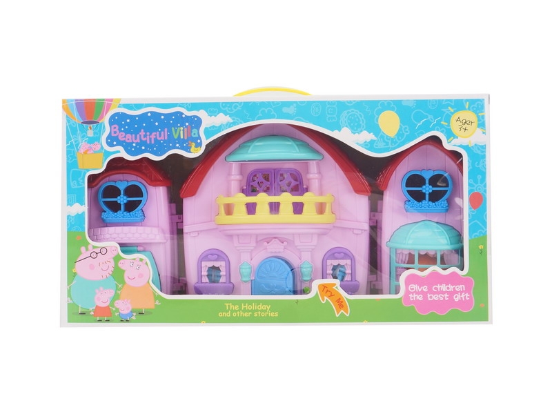 PEPPA PIG VILLA W/LIGHT,MUSIC - HP1087763