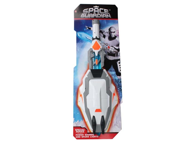 B/O SPACE SWORD W/SHIELD & LIGHT & MUSIC - HP1087859