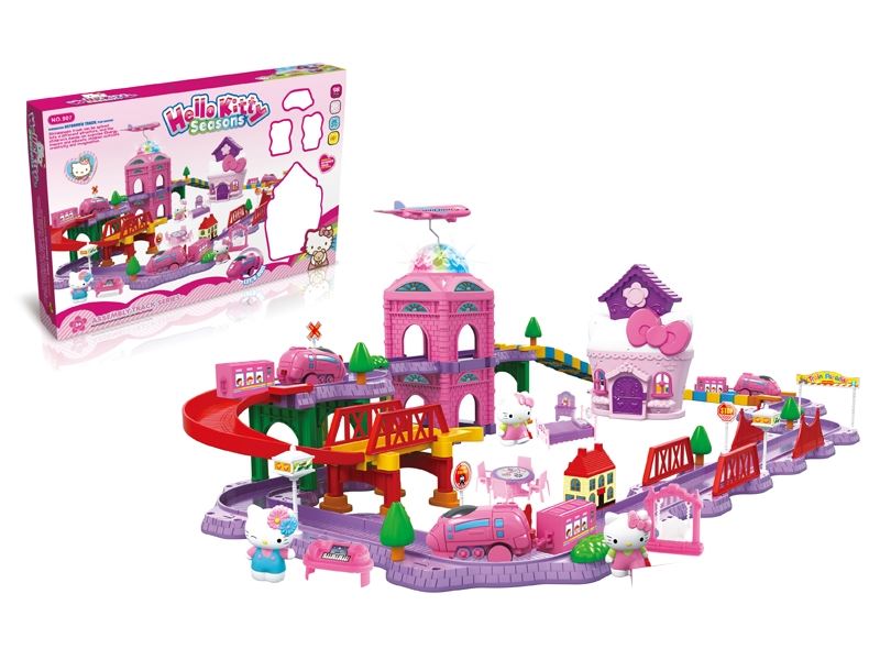 Hello Kitty 电动轨道小乐园 - HP1087899