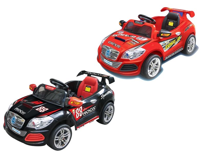 B/O&R/C CHILDREN CAR W/CHARGER,NOT INCLUDE BATTERY RED/BLACK - HP1087927