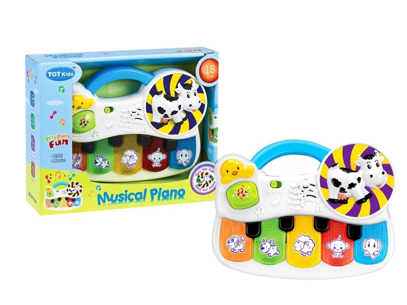 CARTOON ELECTRONIC ORGAN  W/LIGHT & MUSIC - HP1087945