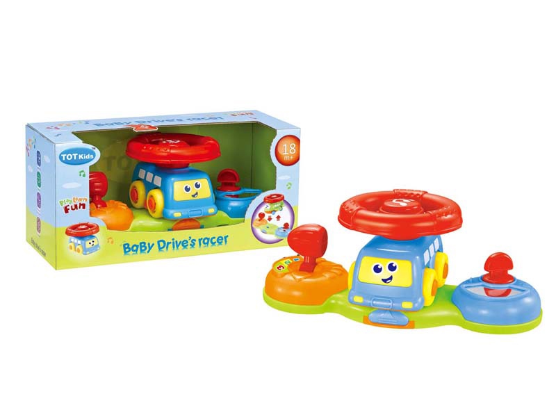 B/O STEERING WHEEL & FREE WAY BUS W/MUSIC - HP1087946