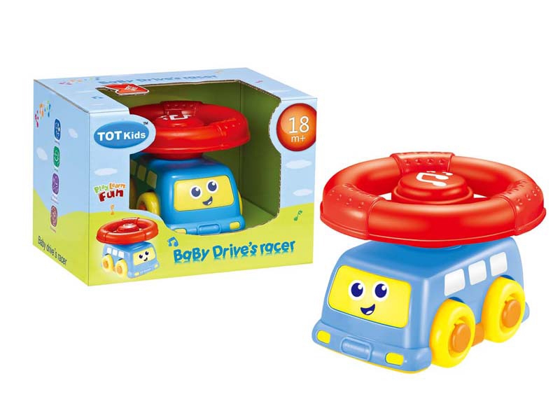 B/O STEERING WHEEL & FREE WAY BUS W/MUSIC - HP1087948