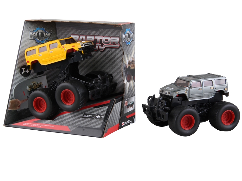 BOUNCE FRICTION CAR YELLOW/SILVER - HP1087985