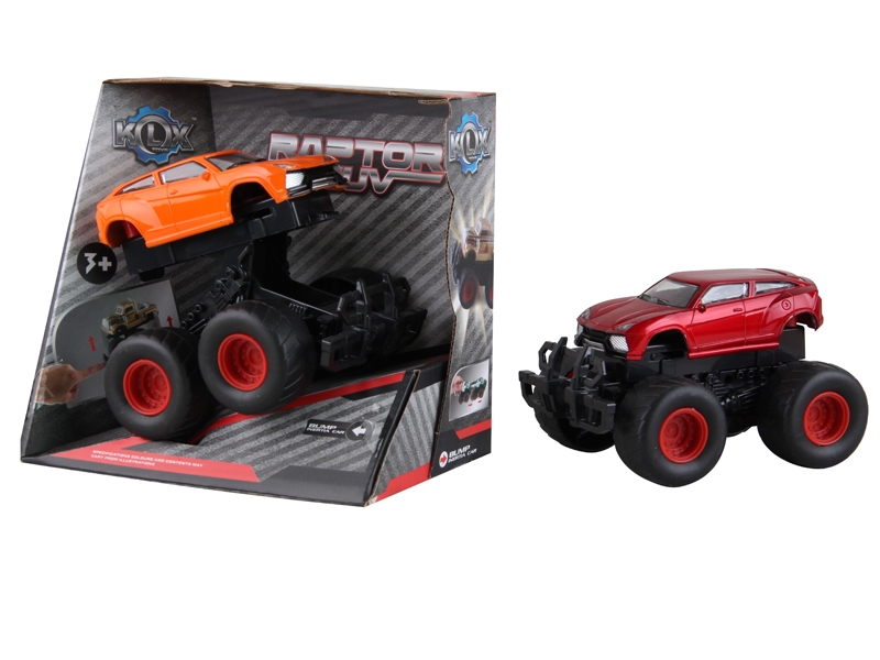 BOUNCE FRICTION CAR ORANGE/RED - HP1087986