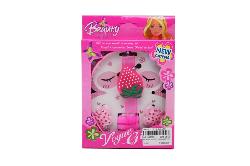 BEAUTY SET W/FLASH WATCH - HP1088086