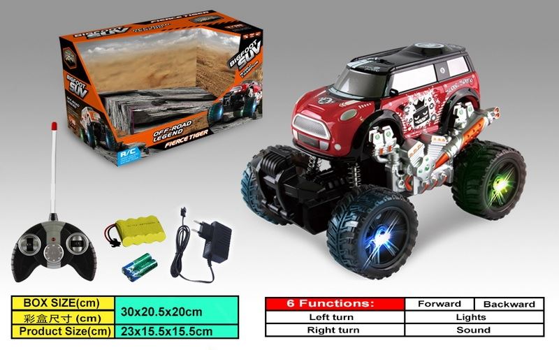 6 FUNCTION R/C CAR W/LIGHT & MUSIC - HP1088307