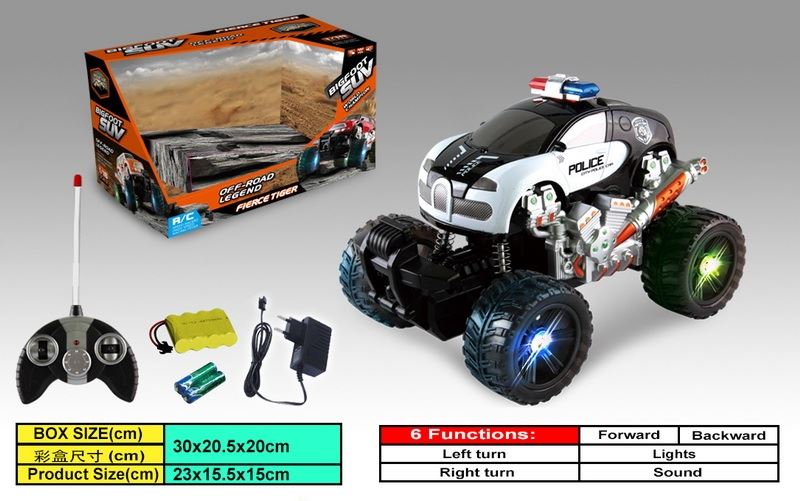 6 FUNCTION R/C CAR W/LIGHT & MUSIC - HP1088309