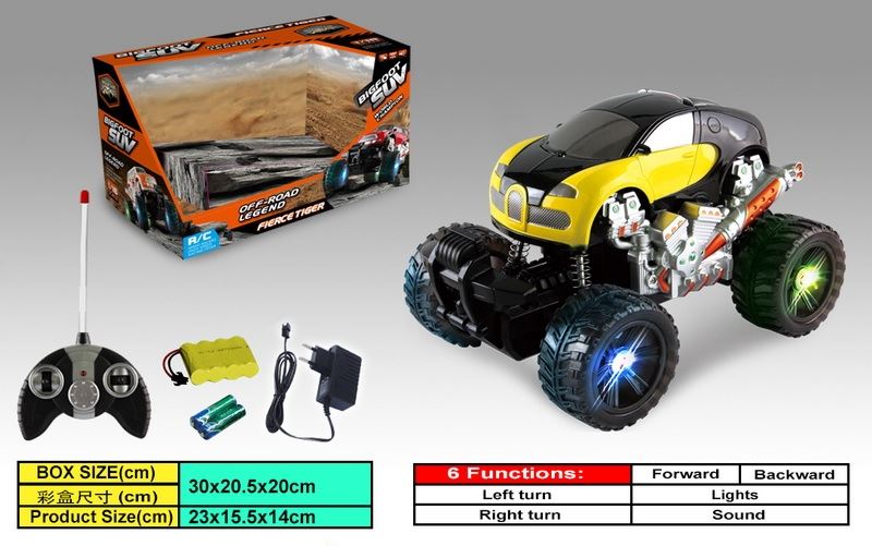 6 FUNCTION R/C CAR W/LIGHT & MUSIC - HP1088311