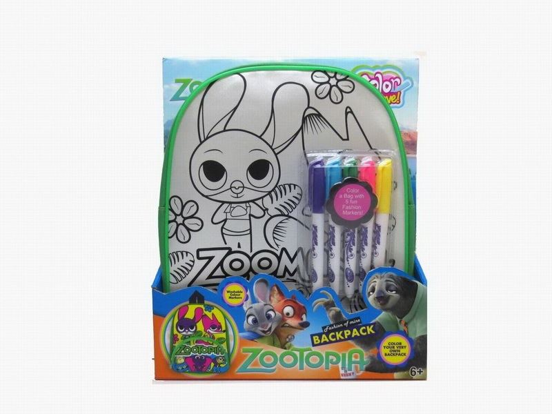 DIY PAINTING BACKPACK W/5 COLOR PEN - HP1088554