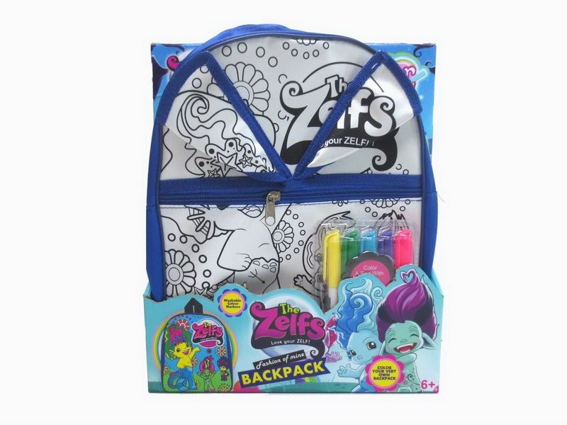 DIY PAINTING BACKPACK W/5 COLOR PEN - HP1088560
