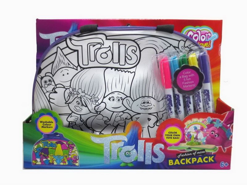 DIY PAINTING BACKPACK W/5 COLOR PEN - HP1088562