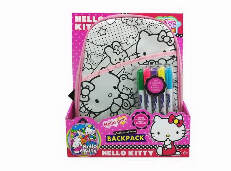 DIY PAINTING BACKPACK W/5 COLOR PEN - HP1088568