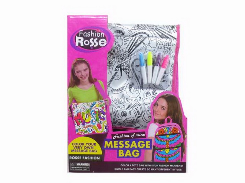 DIY PAINTING BACKPACK W/4 COLOR PEN - HP1088600