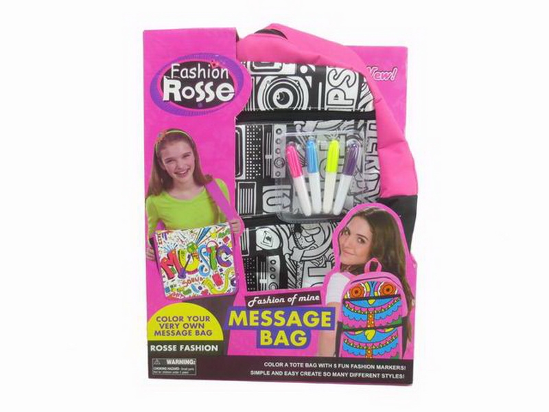 DIY PAINTING BACKPACK W/4 COLOR PEN - HP1088601