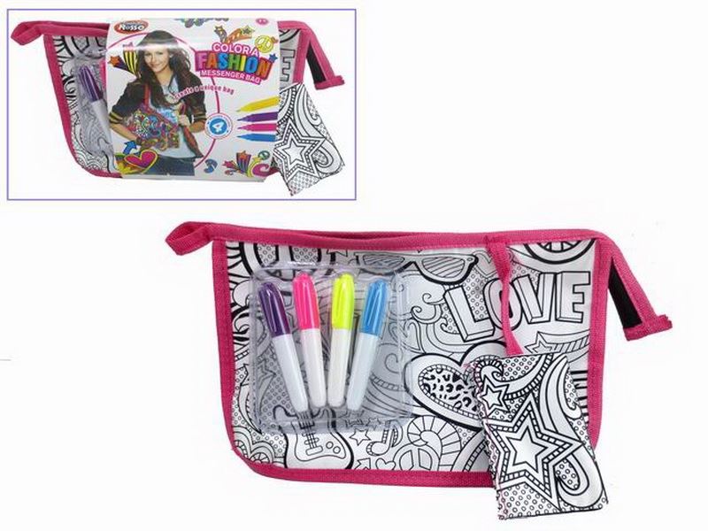 DIY PAINTING BACKPACK W/4 COLOR PEN - HP1088604