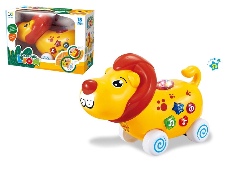 B/O CARTOON LION W/LIGHT & MUSIC & PROJECTION - HP1089502