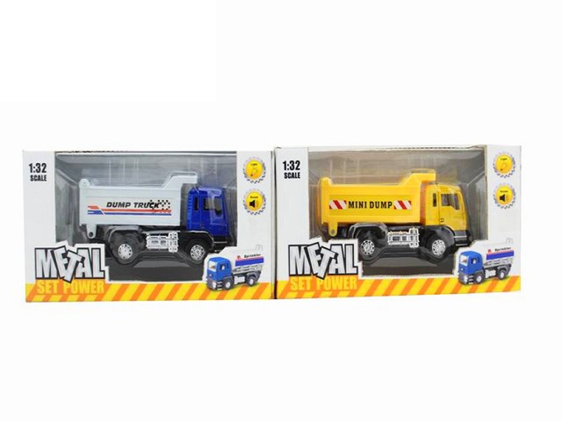 1:32 DIE-CAST PULL BACK CAR W/LIGHT & MUSIC INCLUDED BATTERY - HP1089580