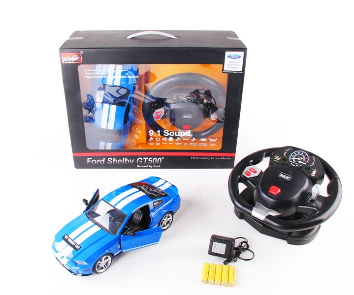 1：14授权福特GT500（自动开门+方向盘） 包电 红、黄、蓝 四通带灯光 - HP1089836