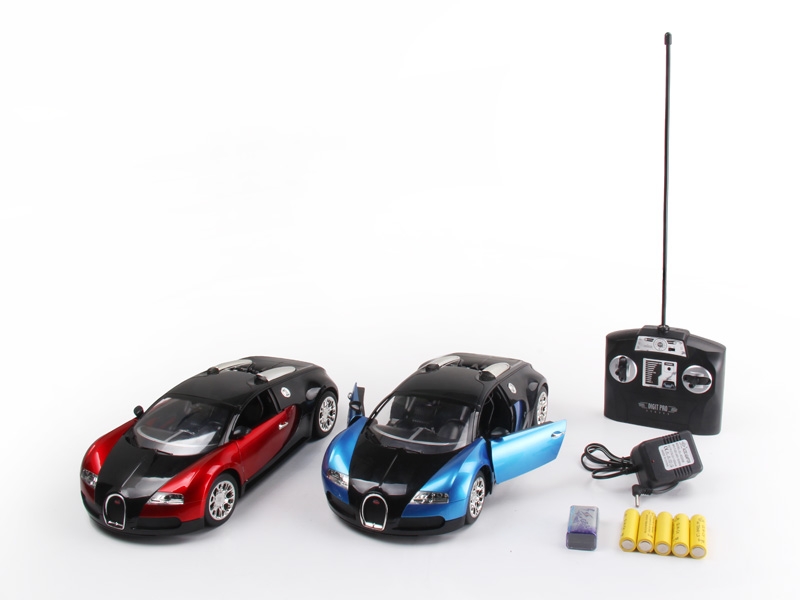 1：14授权布加迪Veyron（自动开门）包电带灯光 红、蓝 四通 - HP1089848