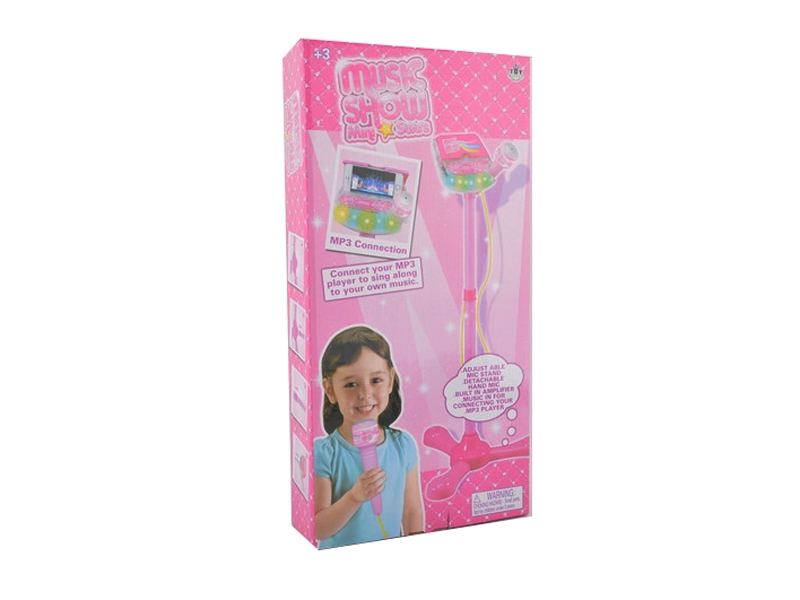 MICROPHONE W/LIGHT & MUSIC & MP3 - HP1090009
